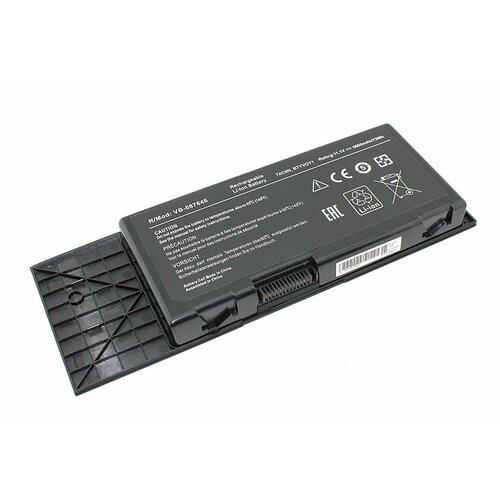 Аккумуляторная батарея для ноутбука Dell Alienware M17X (BTYVOY1) 11.1V 6600mAh OEM аккумулятор для ноутбука alienware m17x r3 r4 btyvoy1