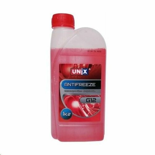 Антифриз UNIX G-12 -25С 1 кг красный 377₽