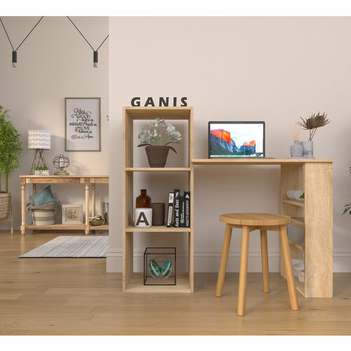 Письменный Стол Сара 135 Дуб сонома (ШхВхГ) 135х105х50см