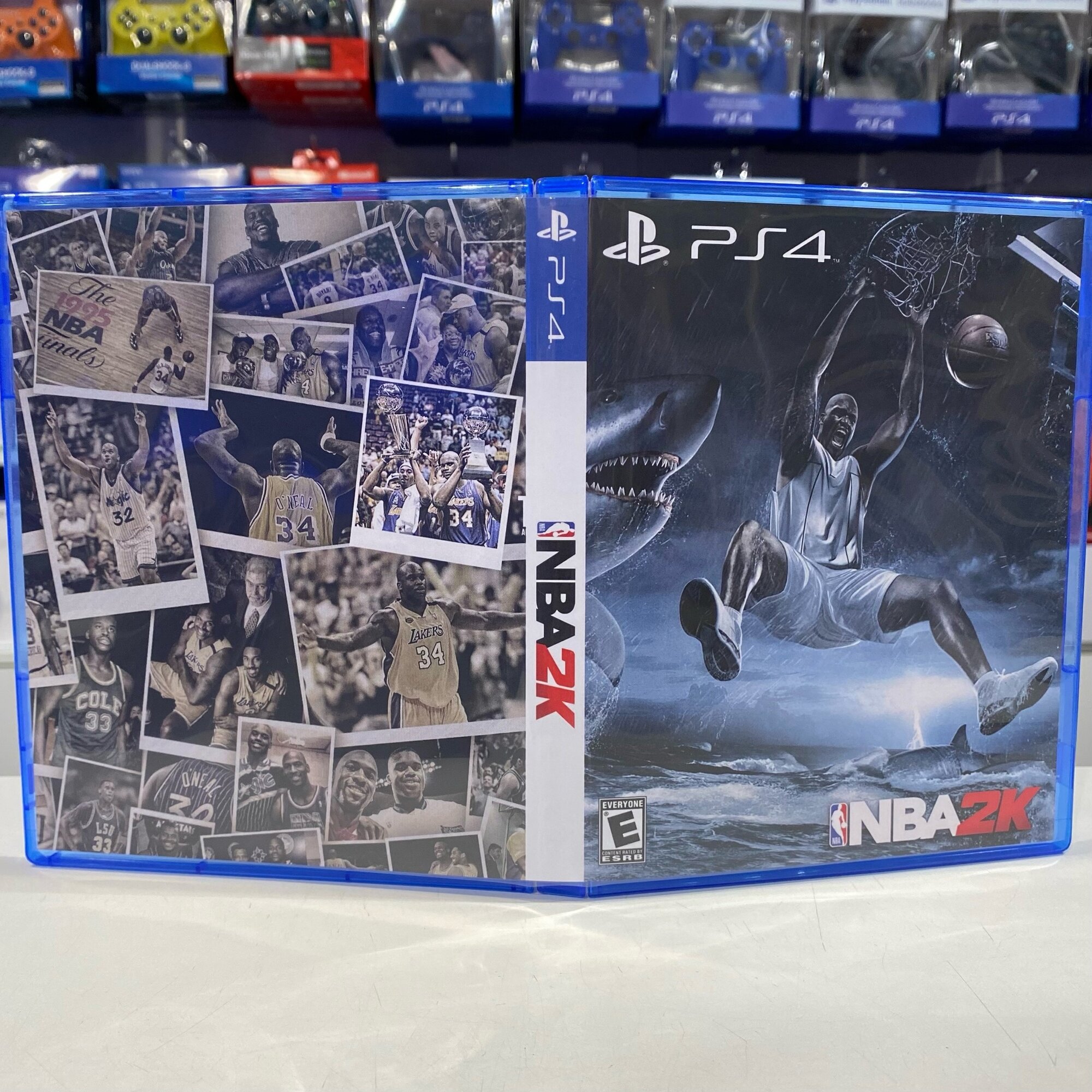 Эксклюзивная обложка PS4 для NBA Oneal №2