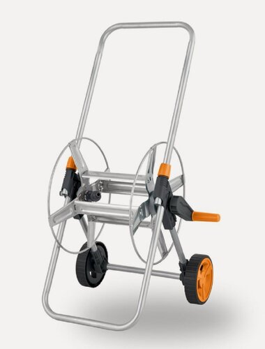 Изображение товара Металлическая тележка для шланга GL 812. Вместимость: шланг 1/2"-60м, шланг 5/8"-50м, шланг 3/4"-40м