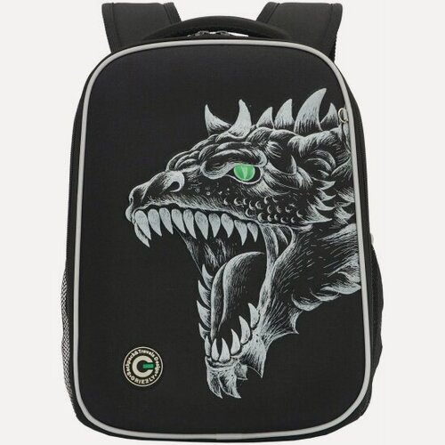 Изображение товара Ранец Grizzly анатомическая спинка, облегченный, DRAGON, 37х26х16, RAw-497-3/1