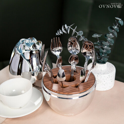 Подарочный набор длинных десертных приборов OVNOVGG