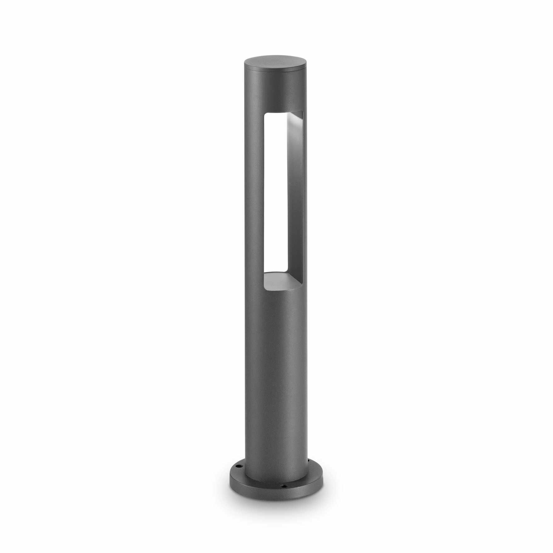 Светильник уличный садово-парковый ideal lux Acqua PT1 макс.1х15Вт IP44 G9 230В Антрацитовый/Прозрачный Алюминий/Стекло Без лампы 135205.