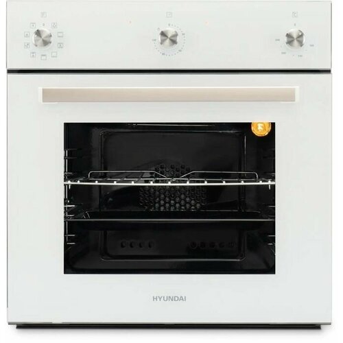 Электрический духовой шкаф Hyundai 600903 WG белый стекло 3097000₽
