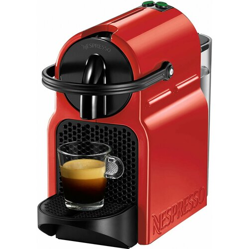 Кофемашина Delonghi Nespresso Inissia EN80. R красный кофемашина delonghi nespresso inissia en 80 cw