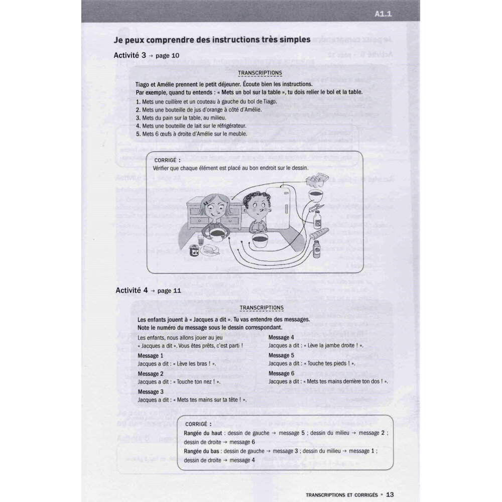 Réussir le delf prim’. A1 – A1.1. Guide pédagogique + CD - фото №4
