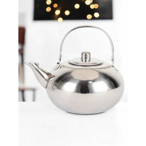 Чайник заварочный с ситечком нержавеющая сталь 840₽