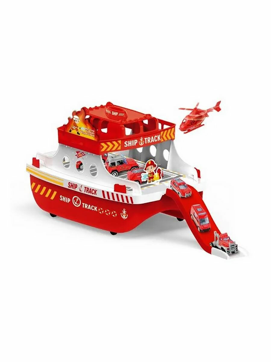 Автотрек Fire Fight Ship красный 111-206 — фото 1