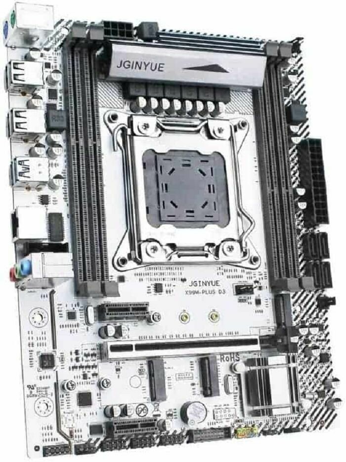 Материнская плата X99 X99M-PLUS D3 для JGINYUE LGA 2011-V3 DDR3 128 ГБ PCI-E 3.0