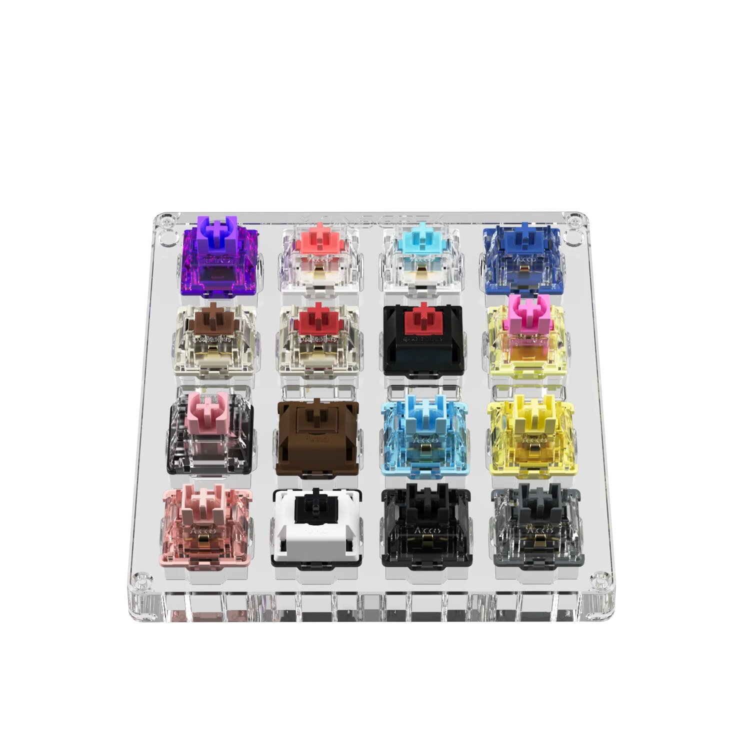 Тестер переключателей Akko x MonsGeek 16 клавиш Without Top Case