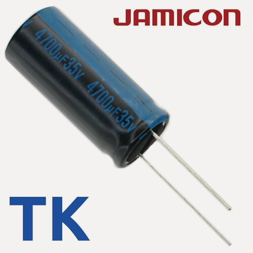 Изображение товара 4700мкФ 35В / TK / 16x35,5 / 105 С / конденсатор электролитический (1шт)
