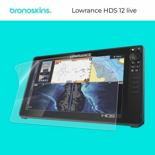 Защитная пленка на экран навигатора Lowrance HDS 12 live (Глянцевая)