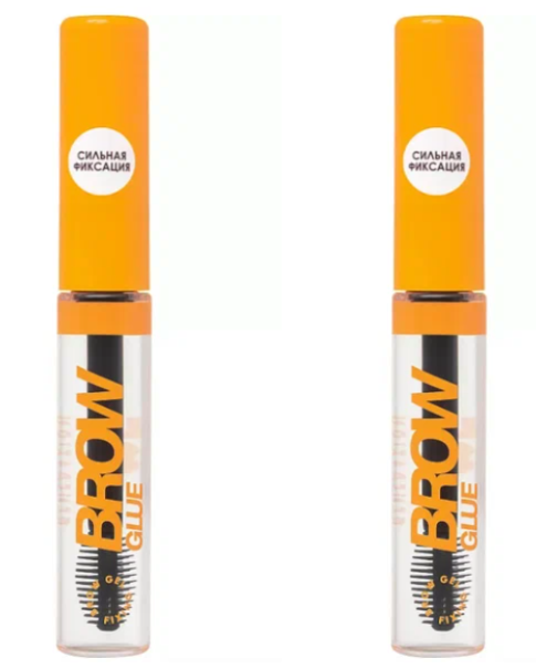 Гель для бровей Love Generation Brow Glue, сильной фиксации, 6 мл, 2 шт