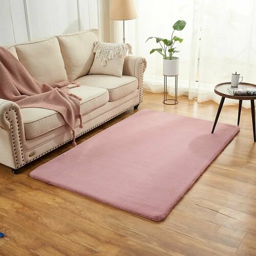 Ковер полиэстер Bingo 120x180 см цвет румяный 9738₽