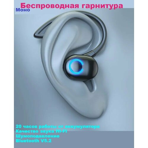 Беспроводная мини гарнитура Original S10 от Bandstone с Bluetooth 52 наушник с дужкой на ухо 699₽