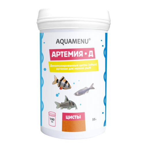 Корм для рыб Аква меню Артемия - Д 100мл