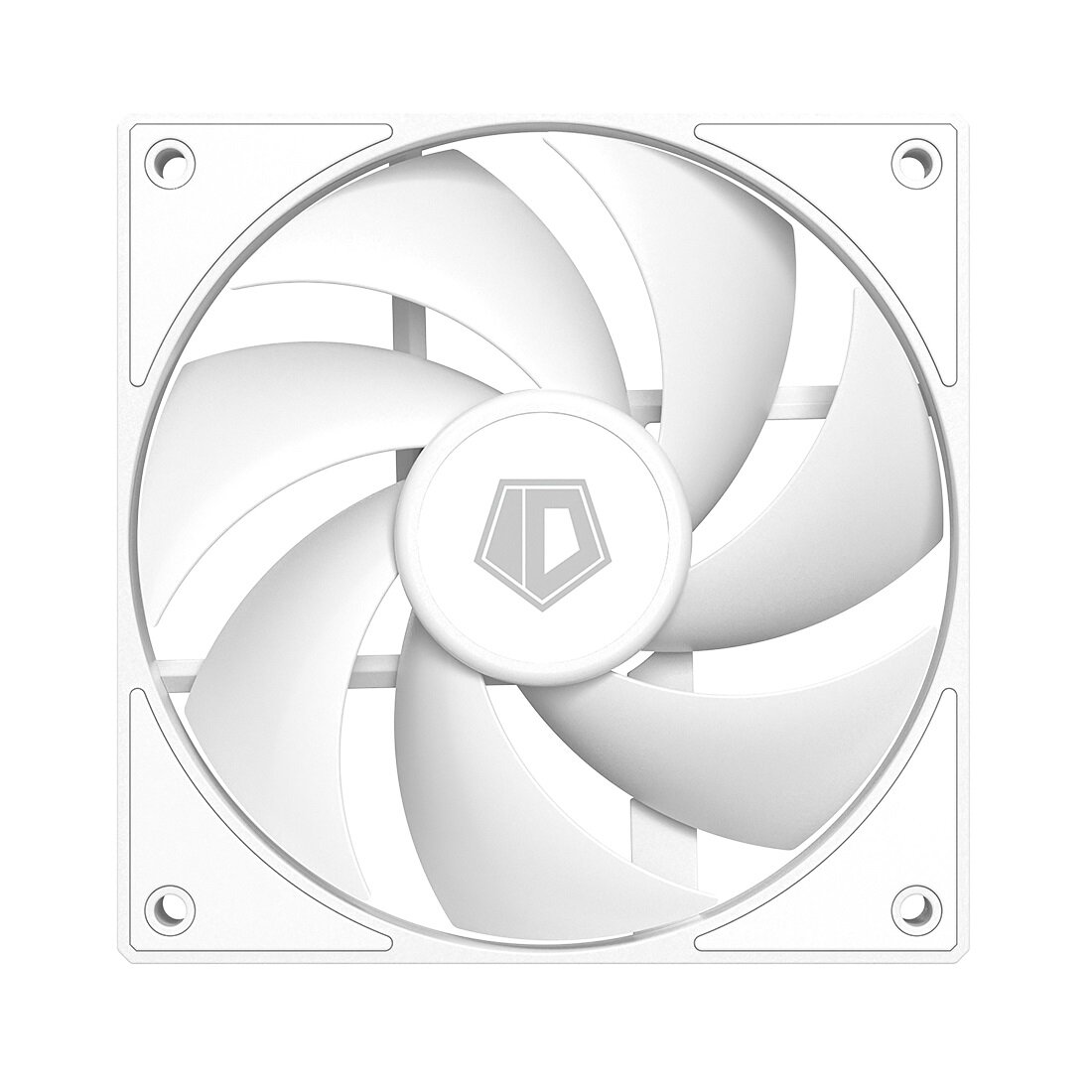 Вентилятор для корпуса ID-Cooling AF-125-W, 120×120×25мм, белый
