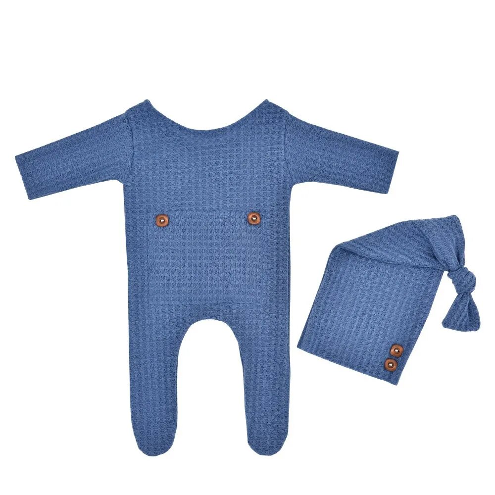 Комбинезон Giol Me для фотосессии новорожденных, 0-3 Months, Синий, Унисекс