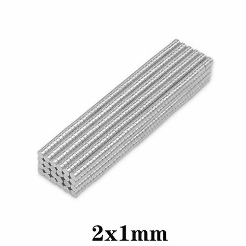 Неодимовые магниты N35 2x1 мм 100 шт 100pcs 2X1mm 254₽
