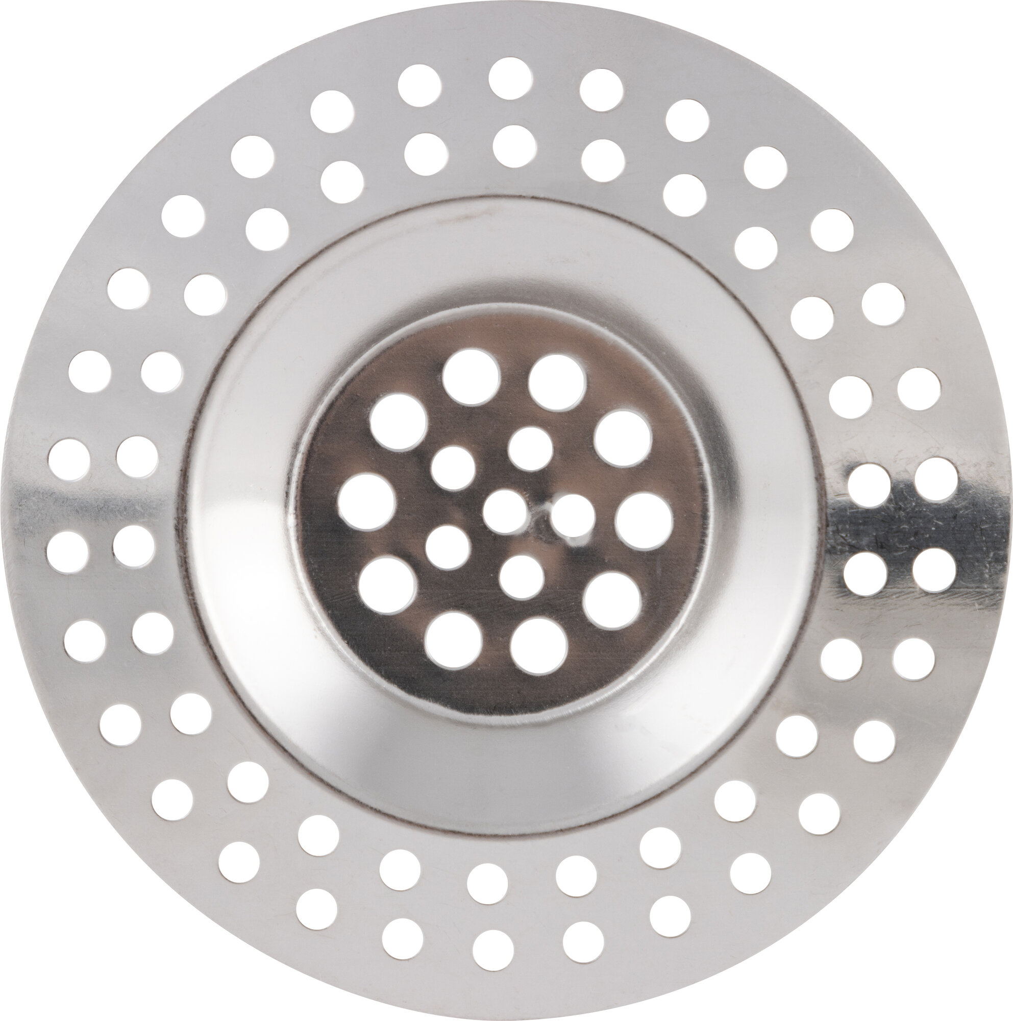 Сито в раковину никелированное