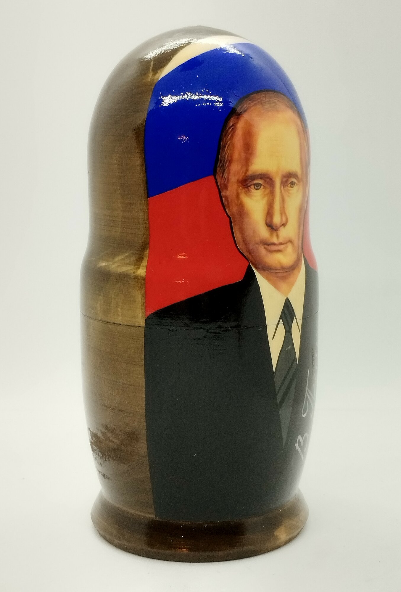 Матрешка 5 мест большая "президенты",(анфас) — фото 1