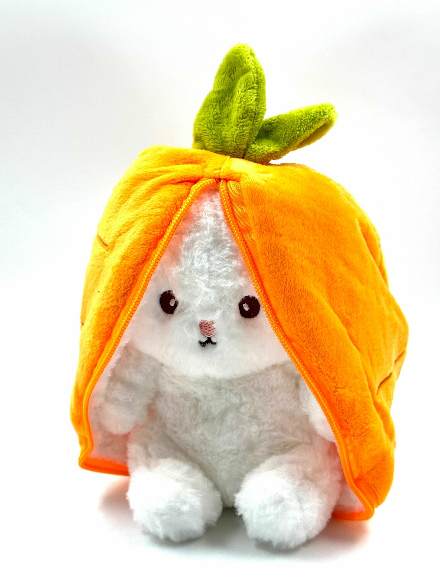 Мягкая игрушка Кролик морковка 25 см
