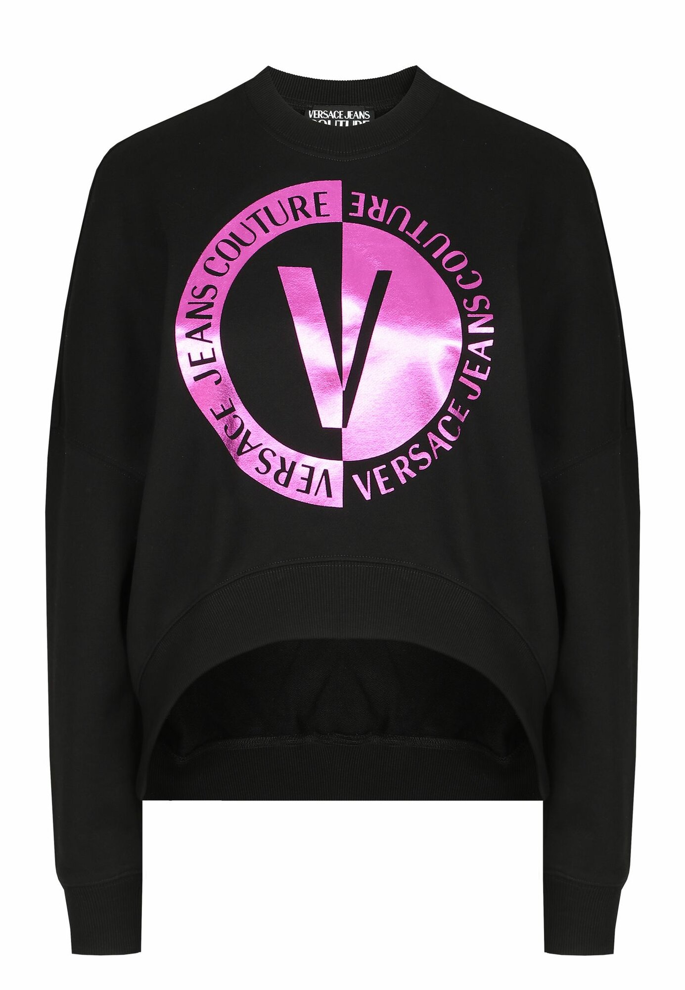 Свитшот Versace Jeans Couture, размер 42, , черный