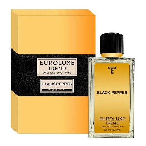Euroluxe Trend Black Pepper туалетная вода 100 мл / Евролюкс Тренд Блэк Пеппер