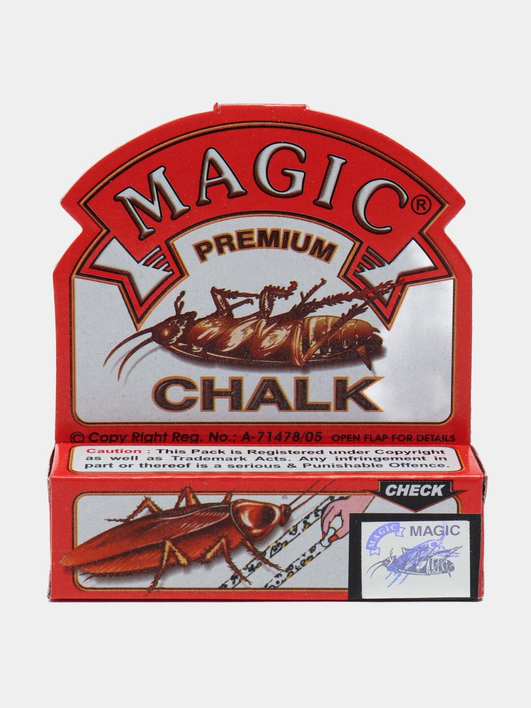 Мелок Magic от насекомых тараканов, клопов, муравьев, 1 упаковка, 20 г