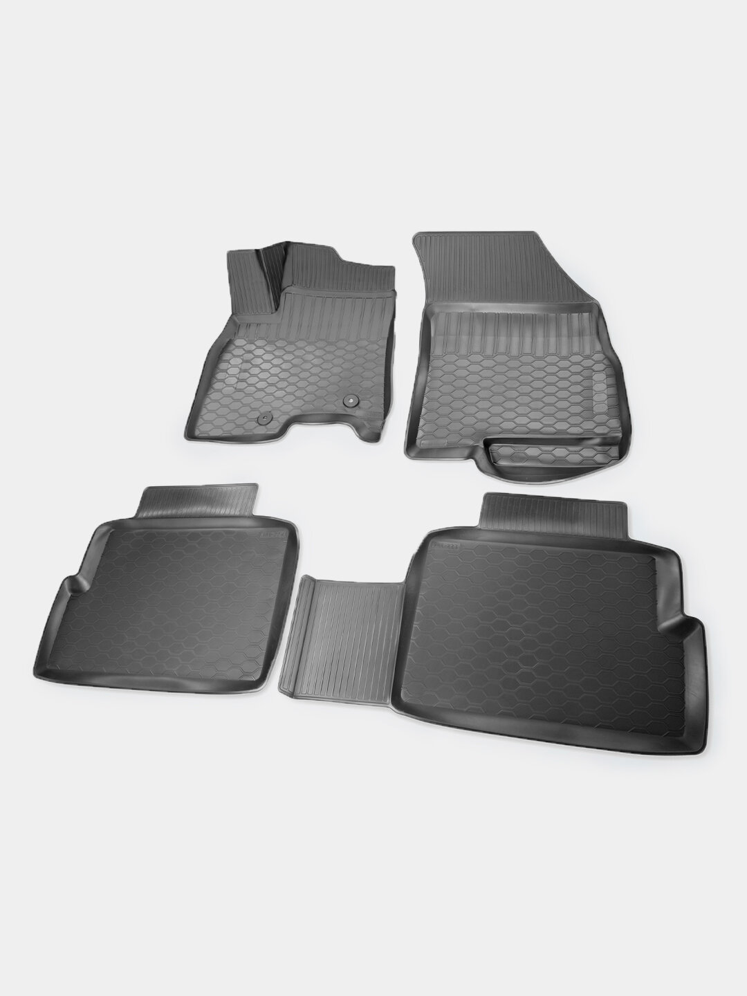 Коврики салона Poliplast Chery Tiggo 7 PRO Prestige, для салона, с бортиками