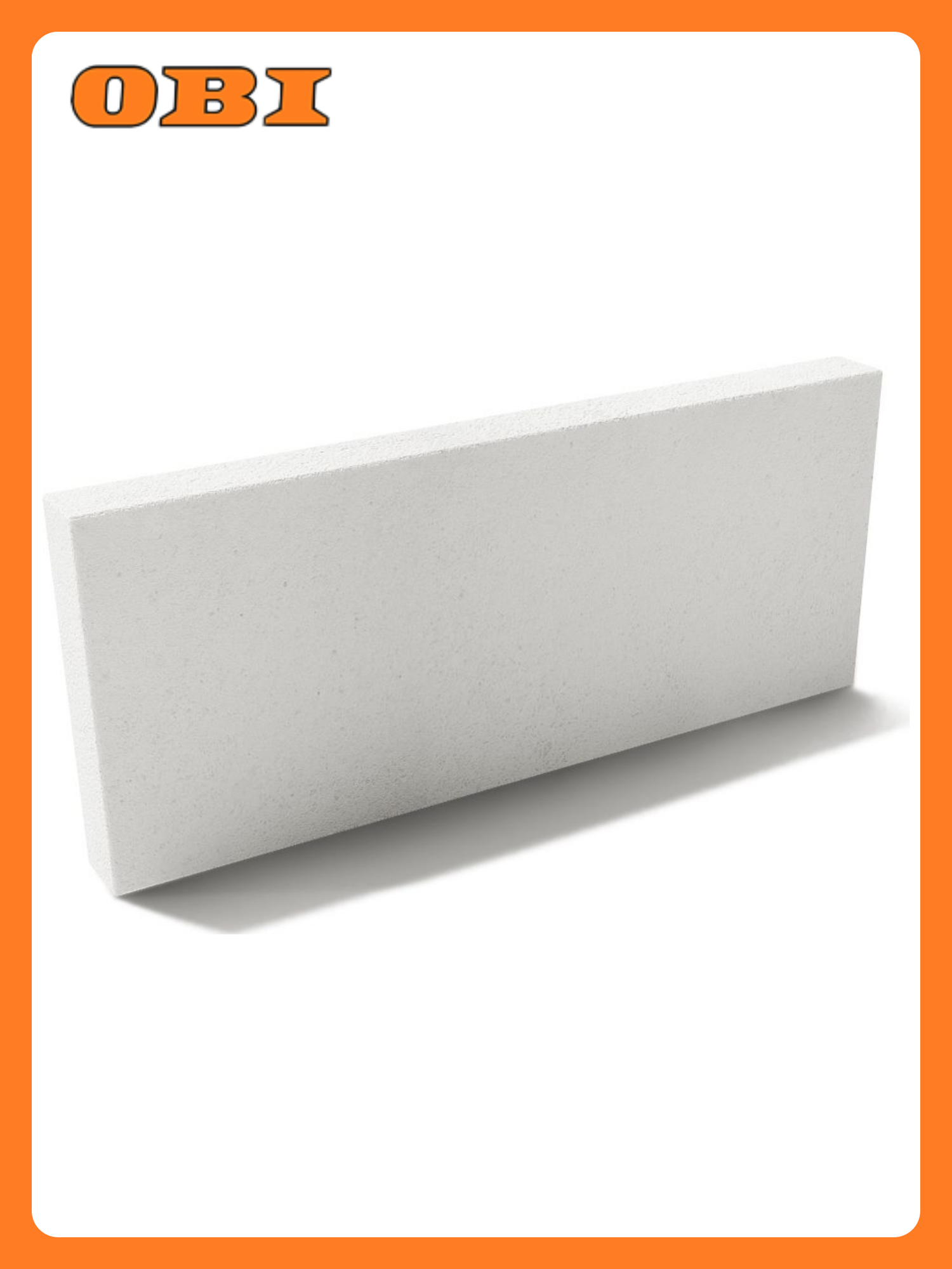 Блок газобетонный Бонолит 5x25x60 см