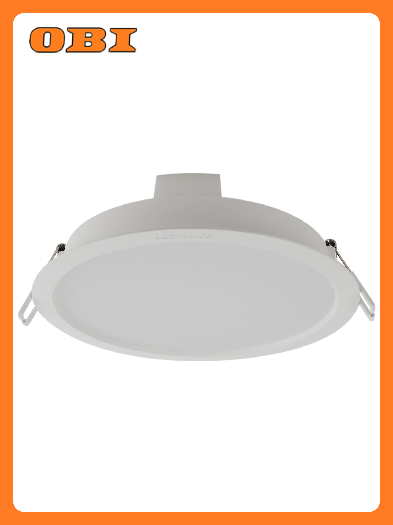 Светильник встраиваемый LEDVANCE 13 Вт IP44 42х165 мм  круглый