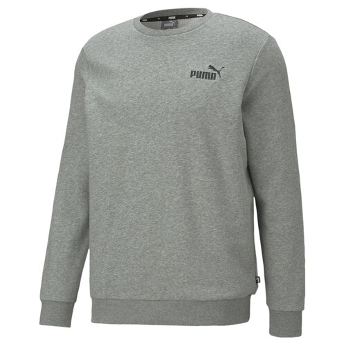 Свитшот PUMA Essentials Small Logo Men’s Sweatshirt, размер S, серый, черный