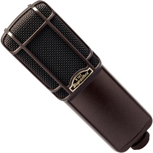 Микрофон проводной Superlux R102, разъем: XLR 3 pin (M), темно-серый