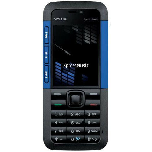 Телефон Nokia 5310 XpressMusic, 1 SIM, черный/синий