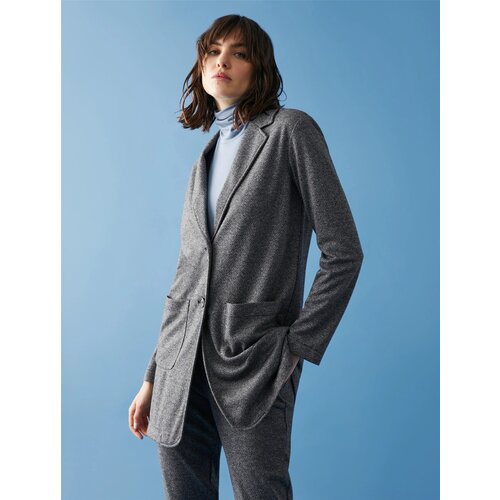 Пиджак PennyBlack, размер 42, серый
