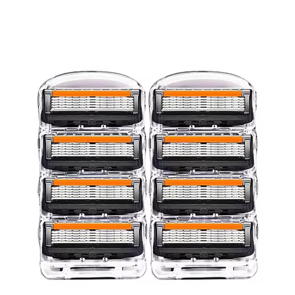 Заменяемые лезвия для бритвы Gillette Gravity Five-Layer (8 штук) для мужчин