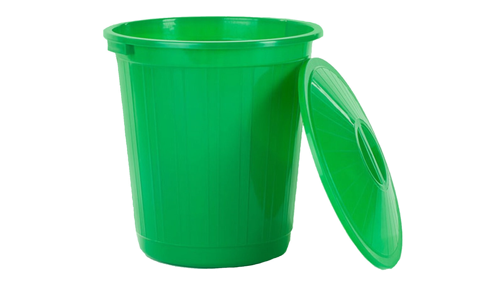 Бак 60л для мусора зеленый