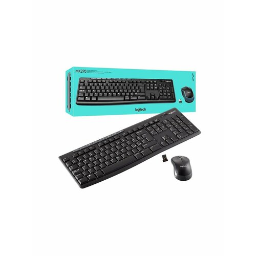 Комплект клавиатура и мышь MK270 беспроводной комплект клавиатура мышь logitech mk540 advanced