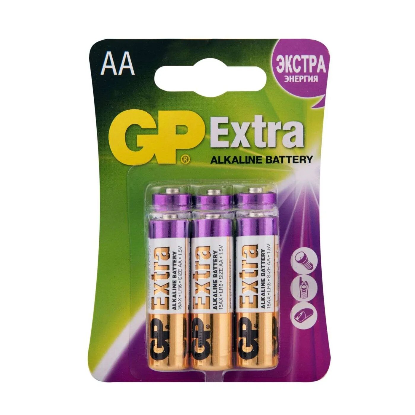 Батарея GP Extra АА 6 