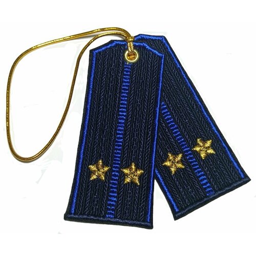 Вышитый брелок-погоны Лейтенант ФСБ