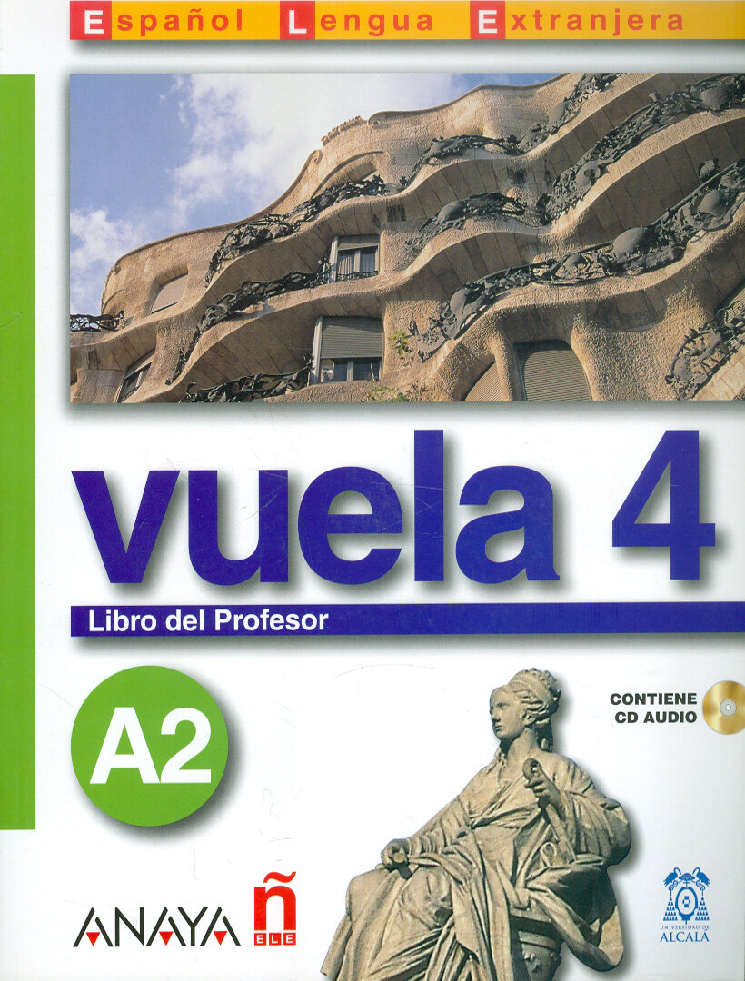 Vuela 4. Libro del Profesor A2 (+CD) / Книга на Испанском - фото №1