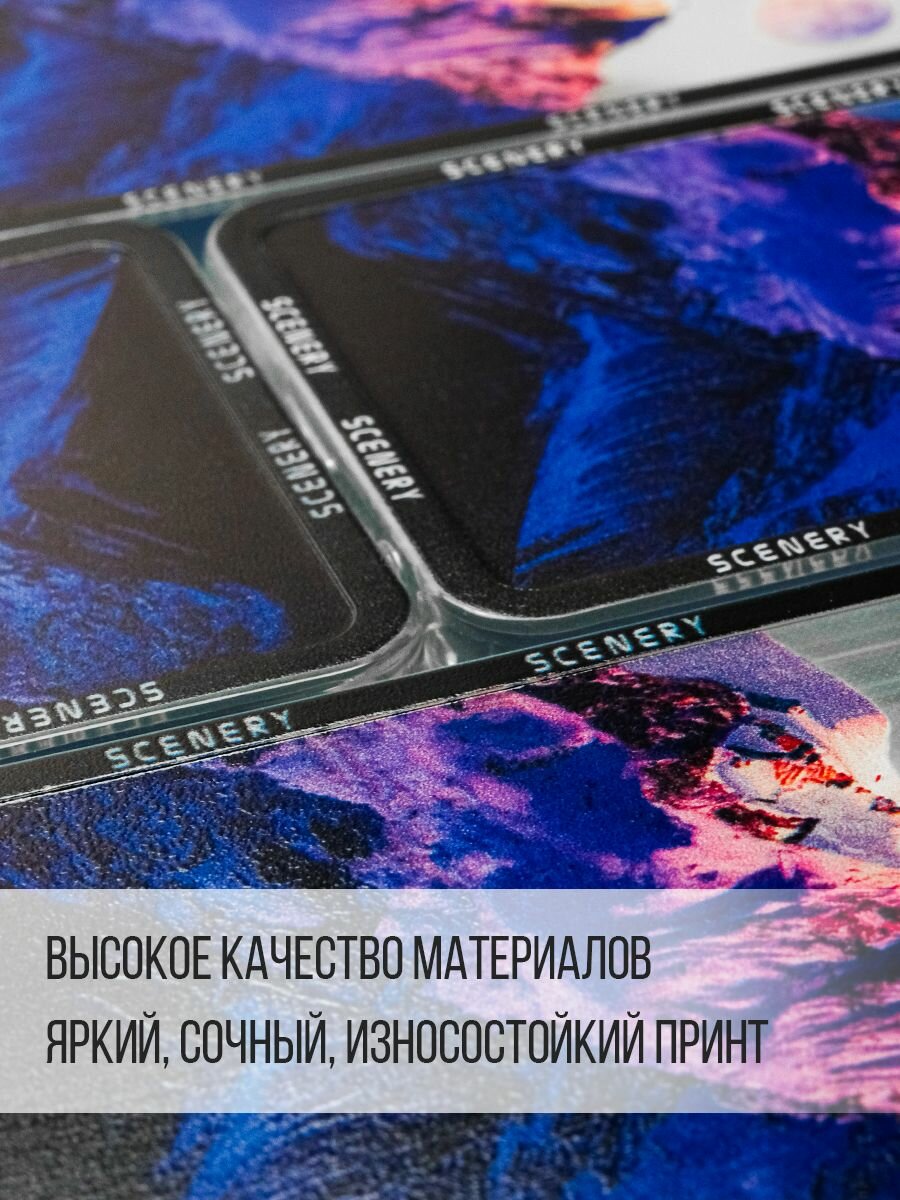 Чехол на iPhone 11 силиконовый защитный бампер для Айфон 11 прозрачный с принтом гор — фото 1
