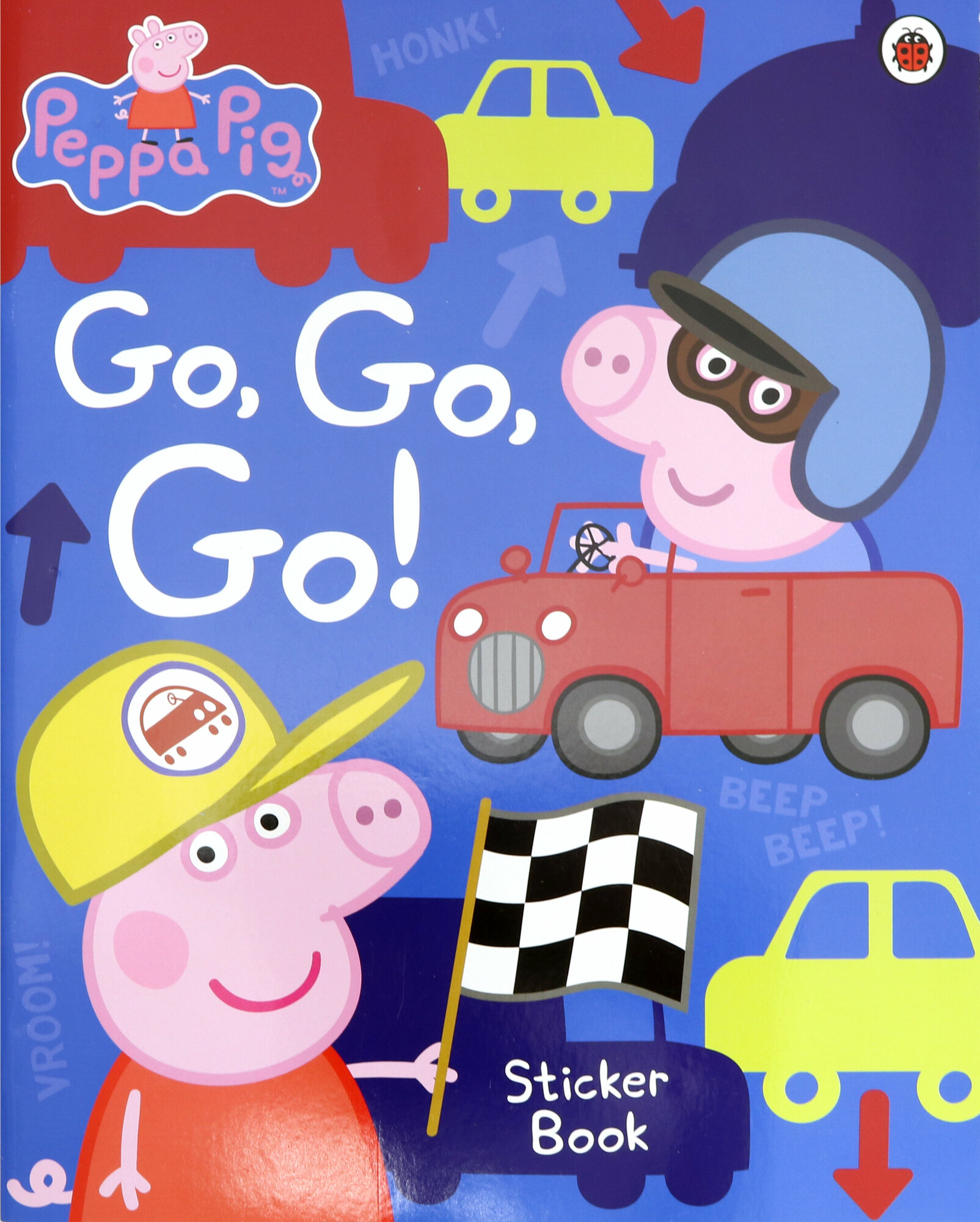 Peppa Pig: Go, Go, Go!: Vehicles Sticker Book - фото №2