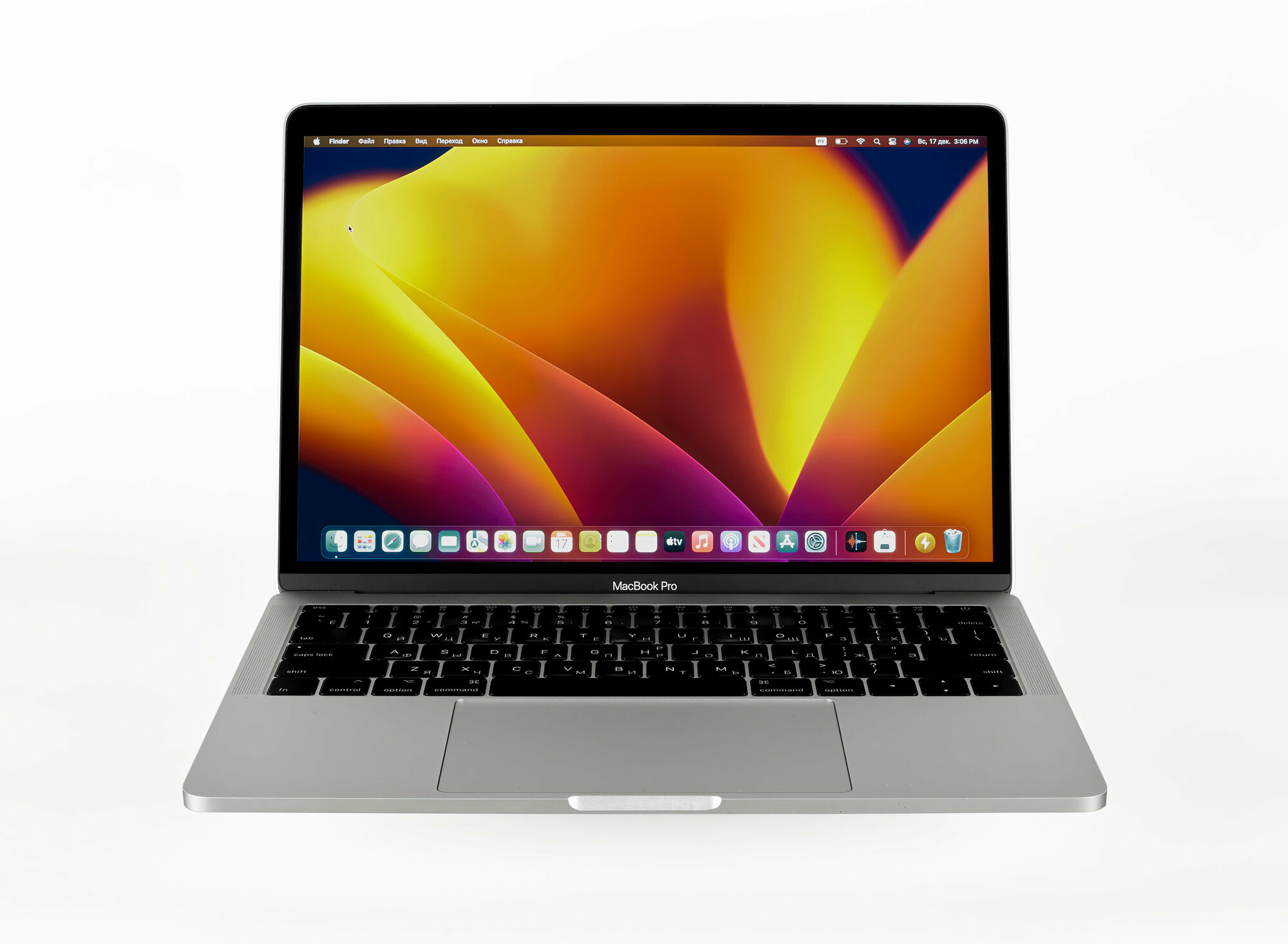 Ноутбук Apple Macbook Pro 13 Retina 2017 г (Производство 2018 г) Core i5 2.3Ггц 2 ядра / Оперативная память 8Гб / SSD 120Gb / Серебро Silver