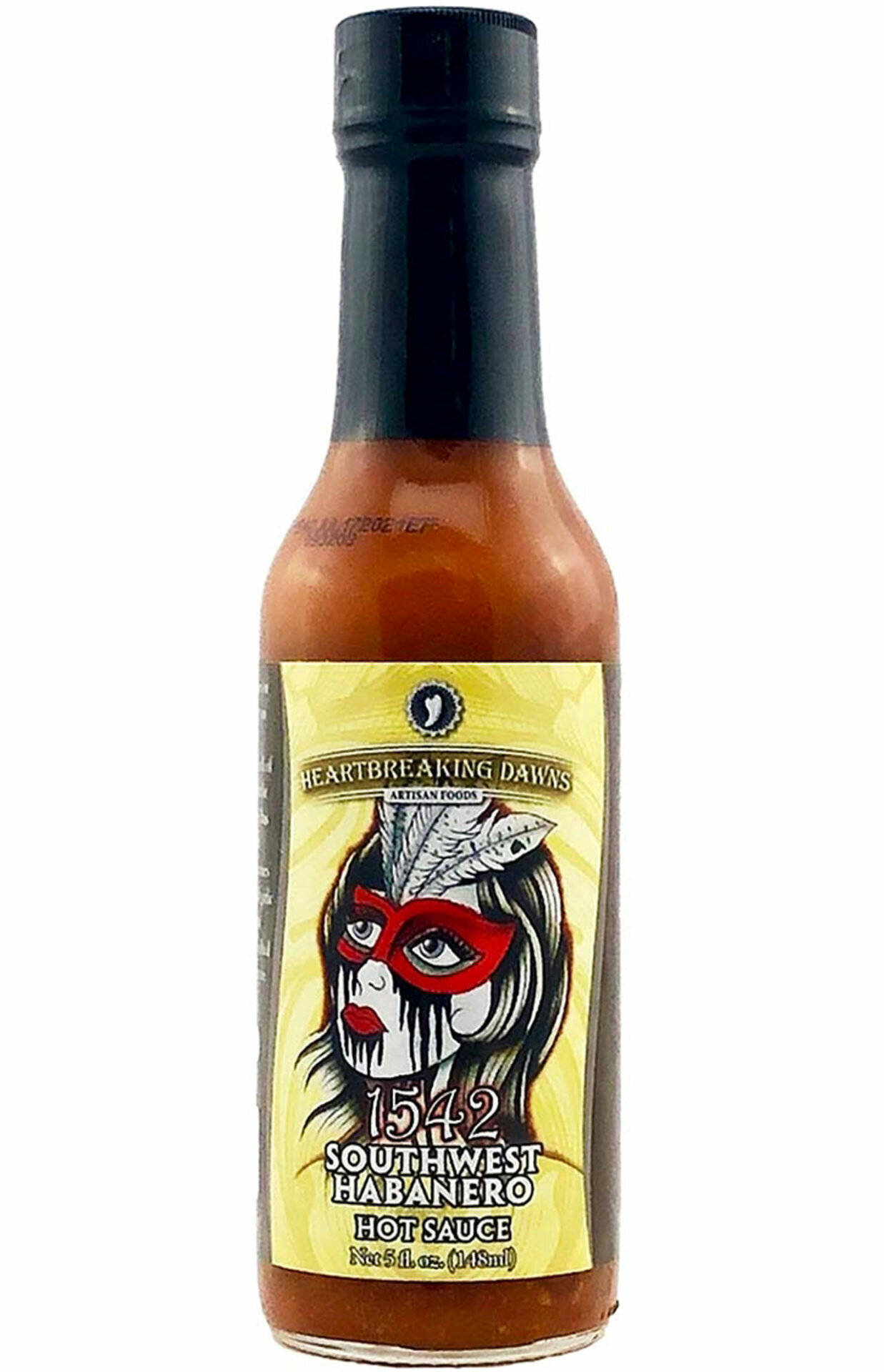 Острый соус Heartbreaking Dawn's 1542 Southwestern Habanero Hot Sauce