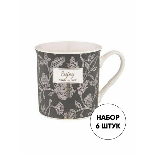 Ornament Кружка фарфоровая, 320МЛ, 6шт