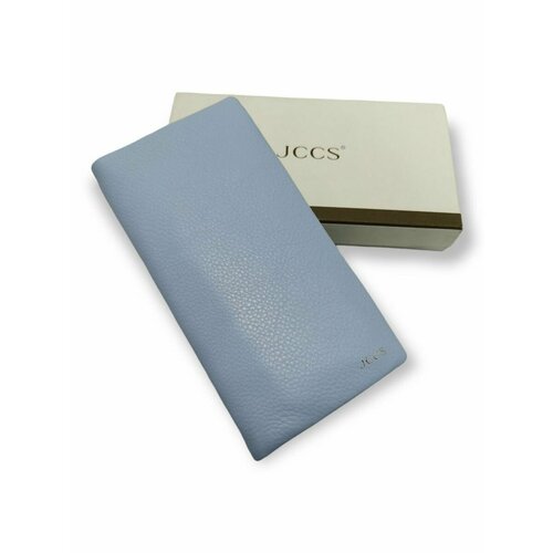 фото Кошелек 162-4/blue, фактура матовая, голубой pouchman