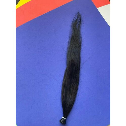 Волосы на капсуле 30-35 см цвет 1.0